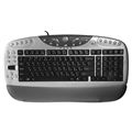 Ergo-Multimedia-Internet, 33-Hot Keys, PalmRest, Black-Silver, PS/2 (US/RU/RO)